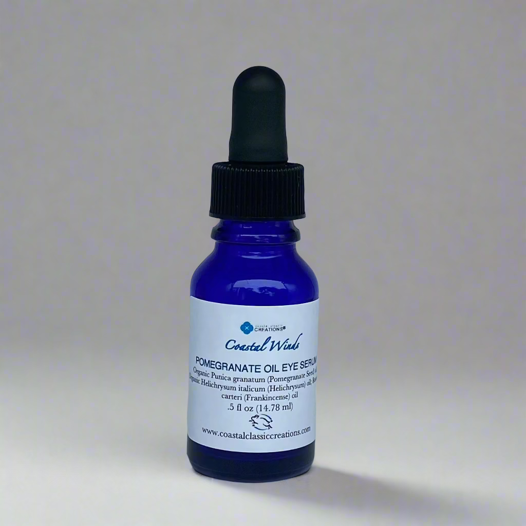 Coastal Winds Pomegranate Oil Eye Serum – antioxidant-rich eye serum for reducing puffiness and enhancing smoothness